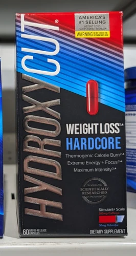 Hydroxycut Hardcore Weight Loss 60 Capsules *Free Shipping** EXP 8/2028