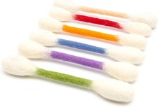 Swabs Cat Toys with Catnip - 6 Pk Durable for Chew, Cute Cat Toys Interactive