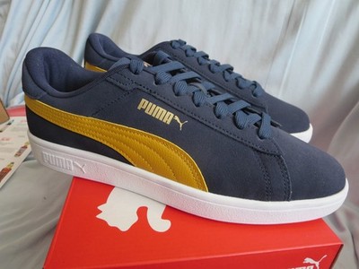NWB PUMA Smash 3.0 Lace Up  Mens Blue Sneakers Casual Shoes 39098411 SIZE 10M