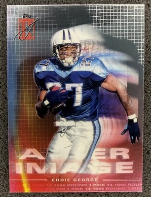 2025 Eddie George Topps After Image #AI-24, RB, Titans