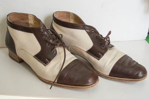 SCARPE DONNA ELLE MODA VINTAGE ANNI 80 90 STRINGATE VERO CUOIO PELLE TAGLIA  37 | eBay