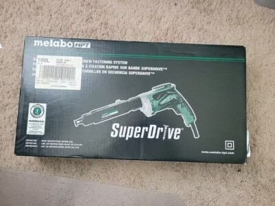 Metabo HPT W6V4SD2 SuperDrive Collated Screwdriver new