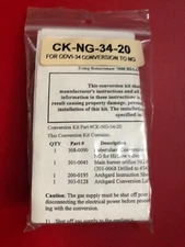 Archgard Natural Gas Conversion Kit CK-NG-34-20 for Optima 34