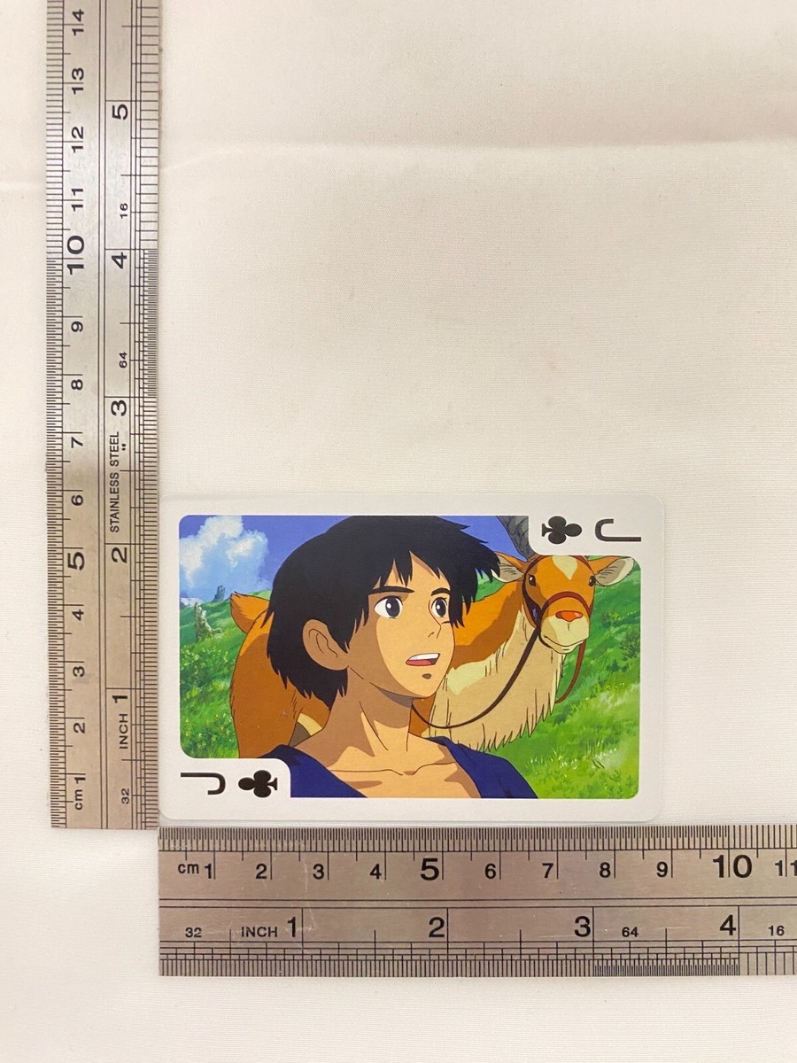 Princess Mononoke Ashitaka Studio Ghibli Playing Card Club Jack