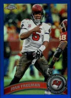 2011 Topps Chrome RC Refractors Black /299 Blue /199 Crystal Atomic /139 Orange