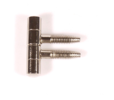 PRL) 8x METAL SCREW HINGE 2 STEMS AGB 37mm WINDOW WINDOWS