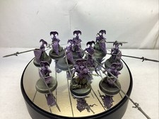 Warhammer AoS LUMINETH VANARI AURALAN WARDENS x10 built some paint CM12424