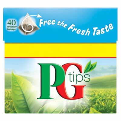 PG Tips Tee Beutel - 40 Stueck x 4 - 4-er Pack