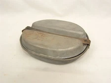 Vintage US Army Field Gear Mess Kit Container WW2 Vollrath 1942 -  No Utensils