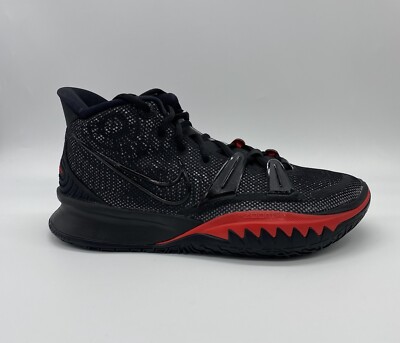 Nike Kyrie 7 Bred Size Men 7 Women 8.5 Black University Red CQ9326