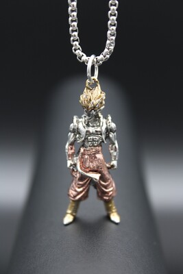 Halskette Dragon Ball Son Goku Herrenkette Männerkette Super Saiyajin Geschenk