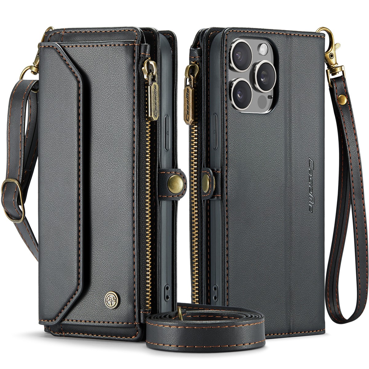 Crossbody Wallet Designer Iphone 12 Pro Wallet Case For IPhone