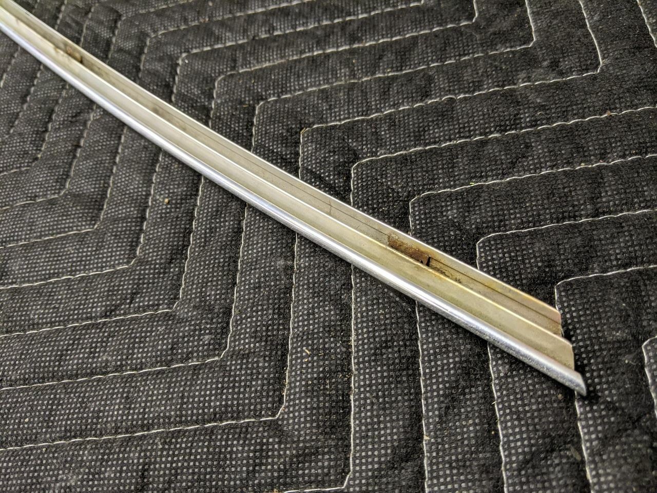 BMW E30 3-Series Convertible Trim Covering Upper Left Driver 