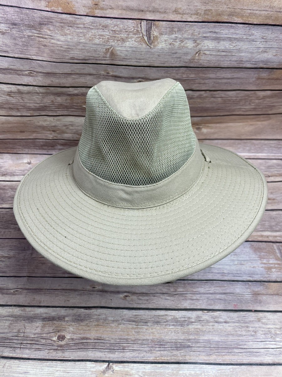Men's DPC Solarweave Sun Protection Vented Mesh Safari Floppy Hat