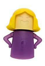 ANGRY MAMA Microwave Steam Cleaner Lavender - Purple / Yellow
