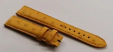 JAEGER LE COULTRE REVERSE STRAP WATCH STRAP GENUINE OSTRICH OYSTER mm.19/16