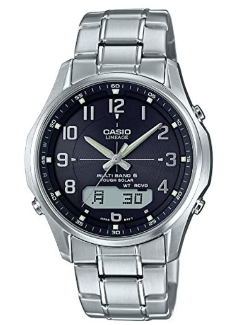 稼働 CASIO LINEAGE 腕時計 電波ソーラーLIW-M100 1248 稼働 CASIO LINEAGE 腕時計 電波ソーラーLIW-M100 1248