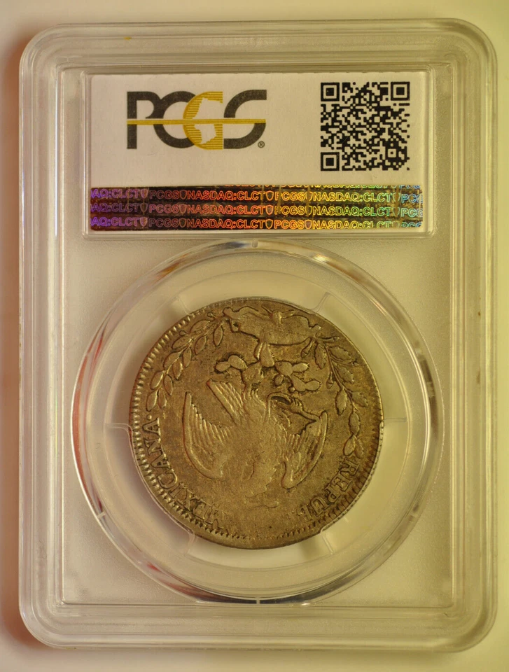 mw21173 Mexico Silver 4 Reales 1846 Zs OM Zacatecas Mint PCGS XF45  KM#375.9 - Image 2 of 4