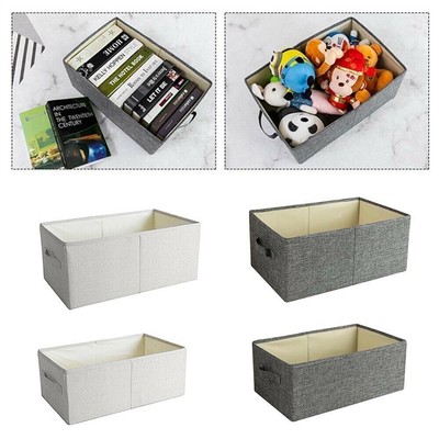 Stoff Faltbare Aufbewahrungstasche Kleidung Organizer Kleiderschrank Schrank-Box