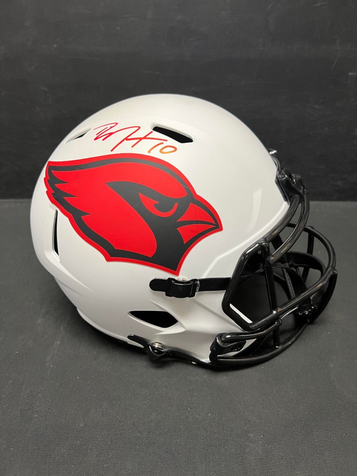 DeAndre Hopkins Autographed Signed Arizona Cardinals CARDINALS FULL SIZE REPLICA LUNAR HELMET 