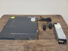 WS-C3560X-24P-E Catalyst 3560X 24 Port PoE IP Services.