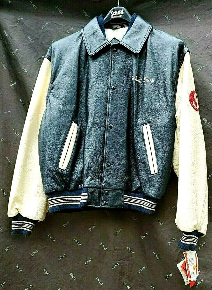 Schott varsity shop jacket
