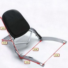 National Cycle Sissy Bar Backrest Pad For 2007-2011 Yamaha Virago V Star 250