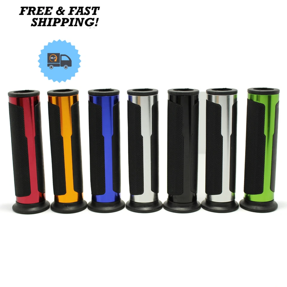 Empuñaduras de gel de goma para manillar de aluminio de 7/8" para Honda CBR1000F CBR600F F2 F4i Foto 3 de 4