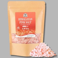 Himalayan Pink Salt Coarse, Pink Himalayan Sea Salt, Coarse Grain 1 lb, Sea Salt
