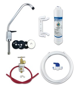 Détails Sur Sous évier à Boire Filtre à Eau Kit Système Y Compris Levier Robinet Accessoires Aq Afficher Le Titre Dorigine