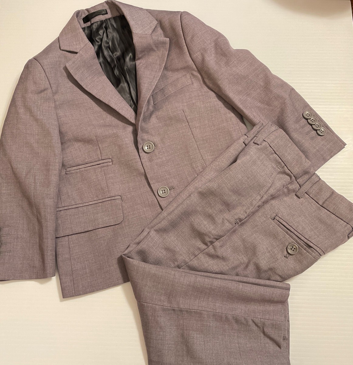 Boys Suit Isaac Mizrahi Boys St 2646 2Pc Suit Teal Chambray