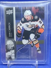 2021-22 Upper Deck Clear Cut Sam Carrick Anaheim Ducks