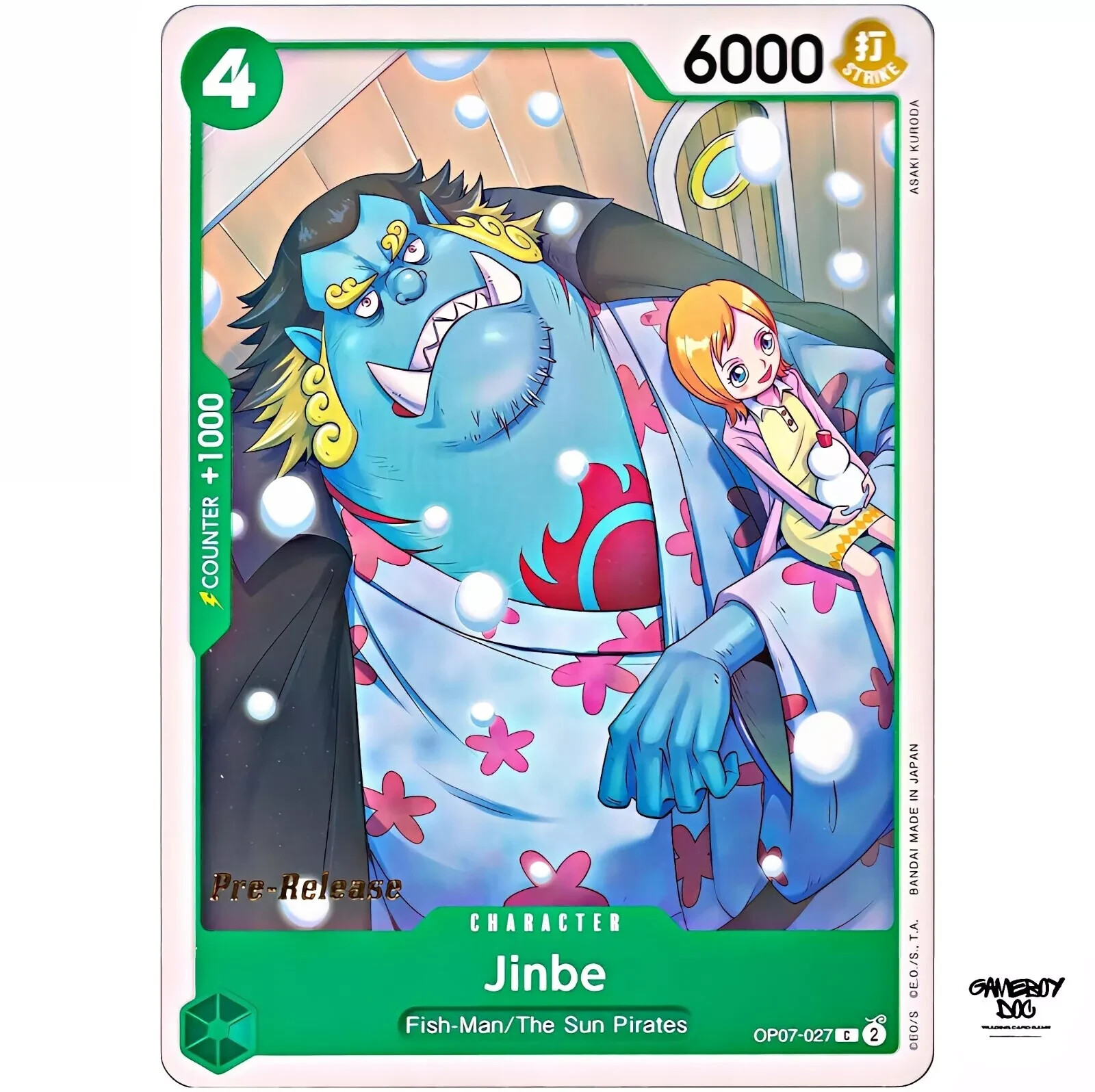 OP07-027 JINBE Common 500 Years In The Future One Piece