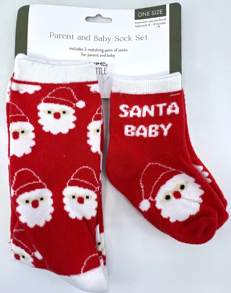 Christmas Socks Matching Mum And Baby Socks Birdeem Parent And