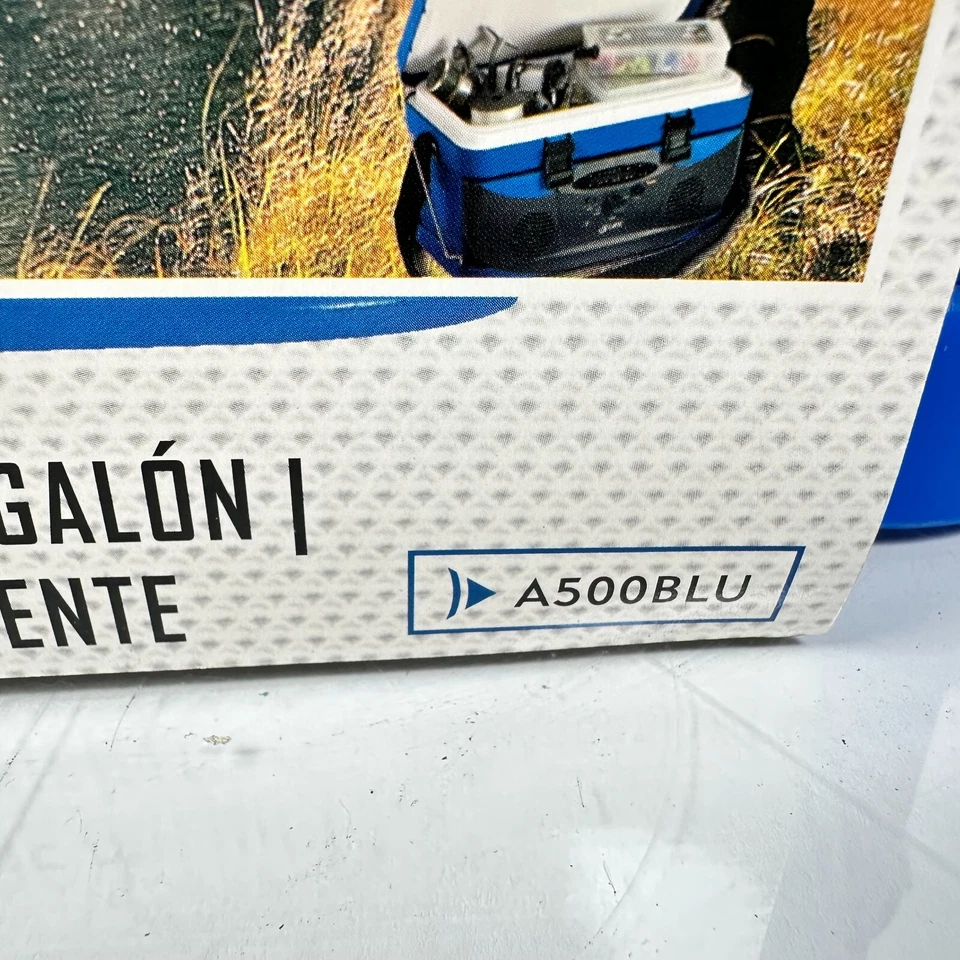 (NEW) Retro GPX AM/FM Radio 13 quart insulated Cooler 19"Wx10"Hx10" - Image 4 of 4