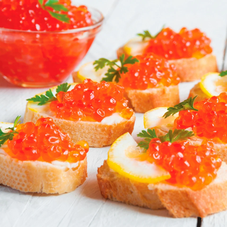 Lachskaviar Gorbuscha 400g Premium Lemberg Wildfang Caviar Икра красная горбуша - Bild 3 von 4