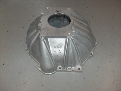 Chevy Corvette Aluminum Bell Housing Muncie 4 Speed Big Block 3899621 Cracked - Foto 3 di 17