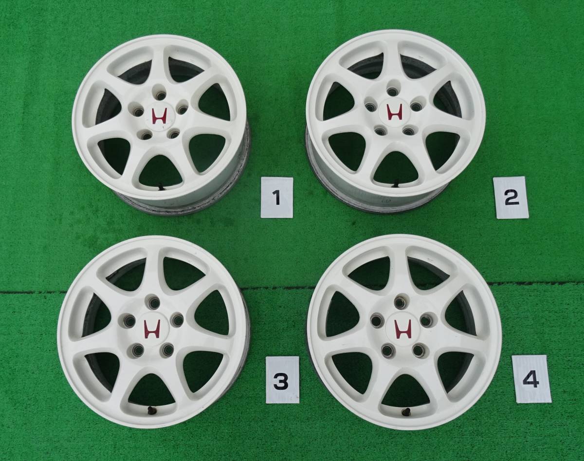 Genuine Honda EK9 Civic Type R wheel 15×6J+50 PCD114.3・5H JDM eBay