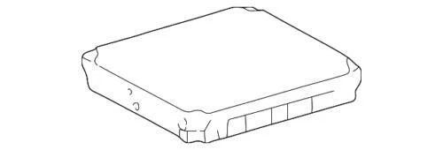 Módulo de control informático motor base Pontiac Vibe genuino GM 2005-2007 19205366 Foto 2 de 2