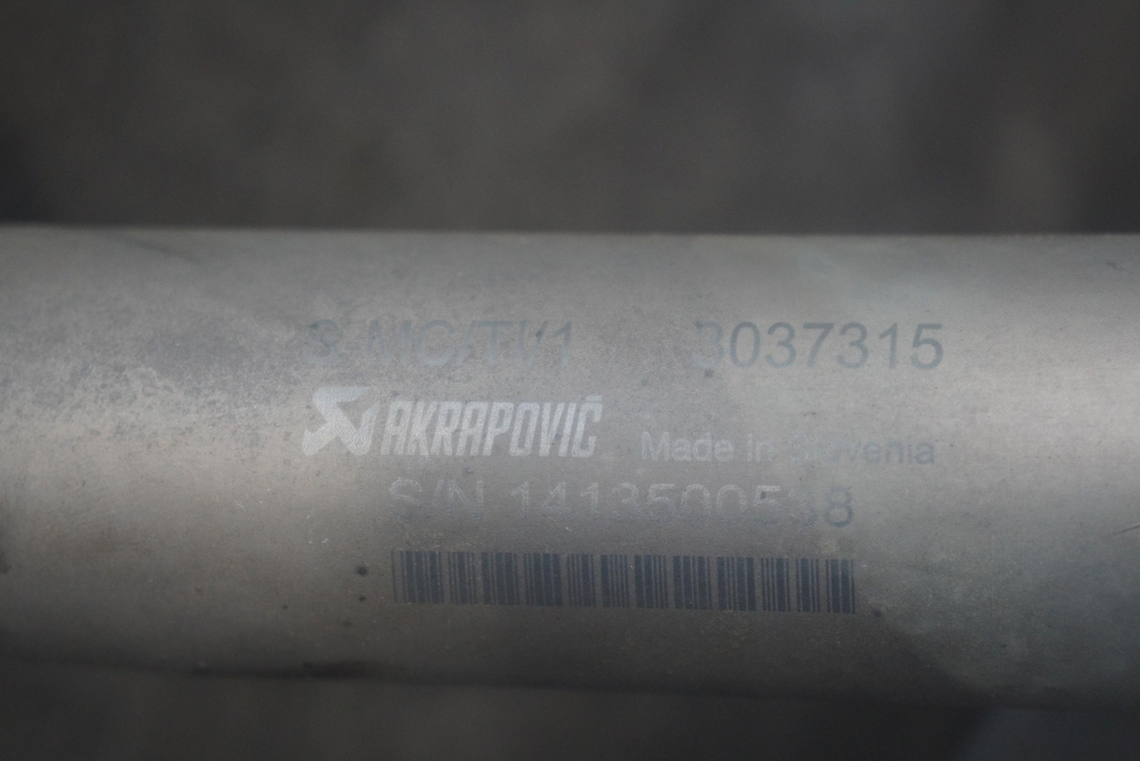 Akrapovic Slip On Performance Exhaust Muffler Silencer Tail Pipe McLaren 650S