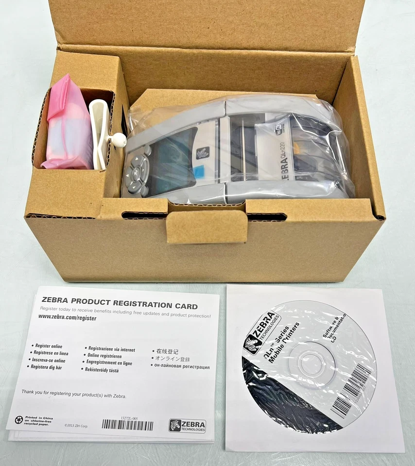 Zebra QLn220 Label Printer Mobile Healthcare Bluetooth WiFi QH2-AUNAEM00-00, NEW - Image 3 of 4