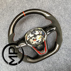 Custom Carbon Fiber Steering Wheel Fit For Volkswagen MK8 Golf 8 R GTI GTE 2020+