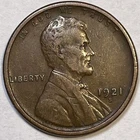 1921-S Lincoln Wheat Cent Extremely Fine XF Coin #13259