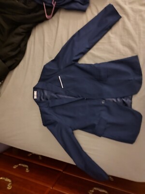 Navy Blue Suit (Worn Once)