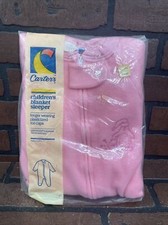 Vintage Carters Blanket Sleeper Pajamas Size XL 3-4 Years Old