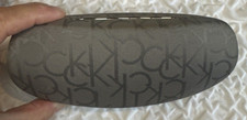 Calvin Klein Eyeglasses Hard Clamshell case only Sunglasses glasses Gray CK