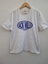 Vintage 1999 jack wills Original 100% Cotton White graphic T-shirt Uk Size Large