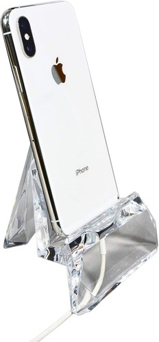 Sleek Tower Design Acrylic Phone and Tablet Stand - Enhance Your Workspace - 第 3/9 張圖片