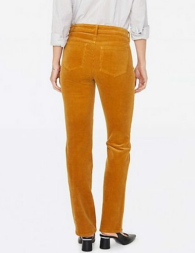 NYDJ Desert Khaki Golden Yellow Marilyn 