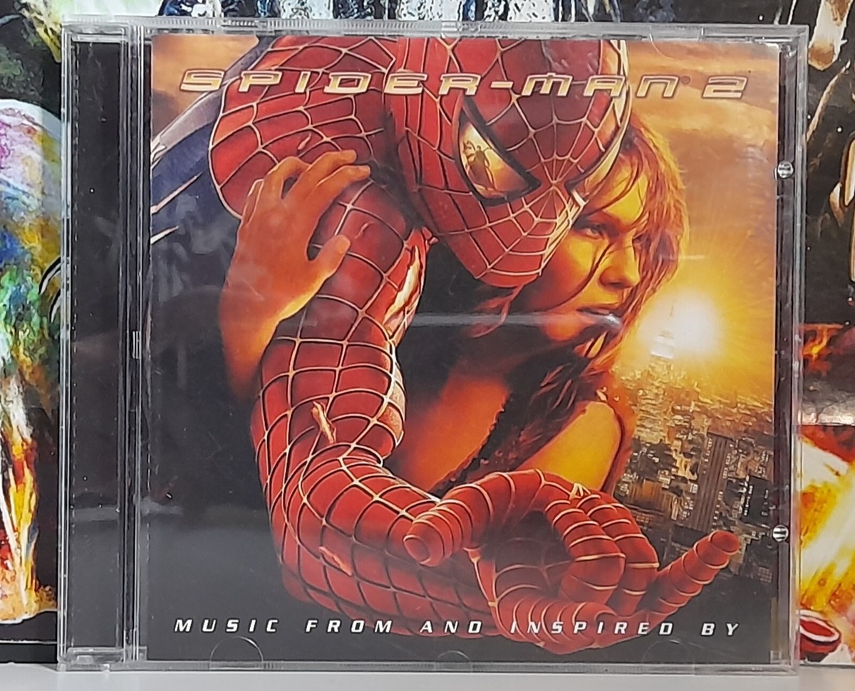 SPIDERMAN 2 - Original 2004 Soundtrack CD - Train, Jet, Danny